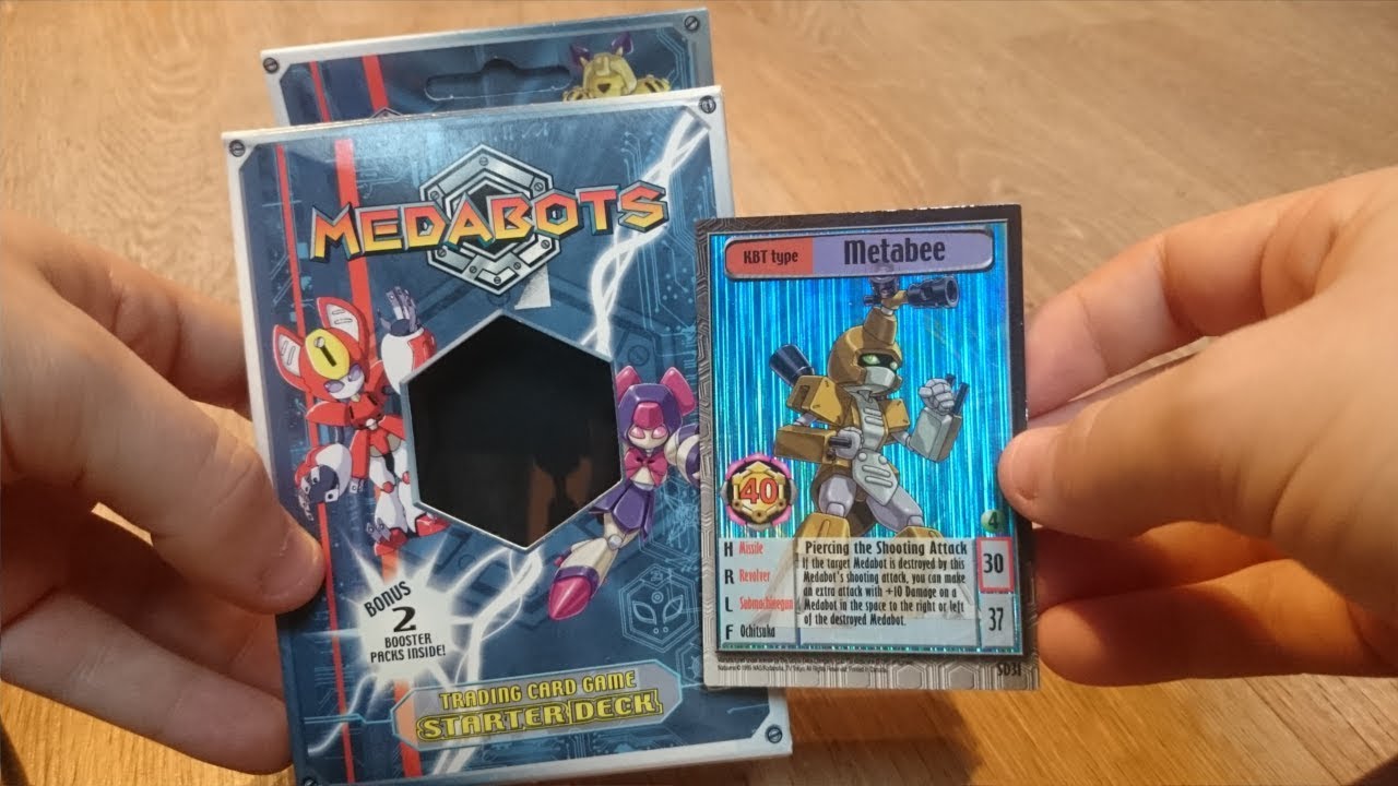 Medabots TCG - Starter Deck Unboxing