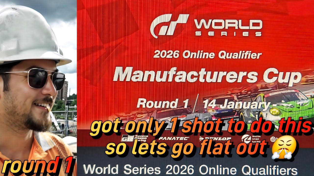 🔴live Gt7 manufacturers cup round 1 GT1 League
