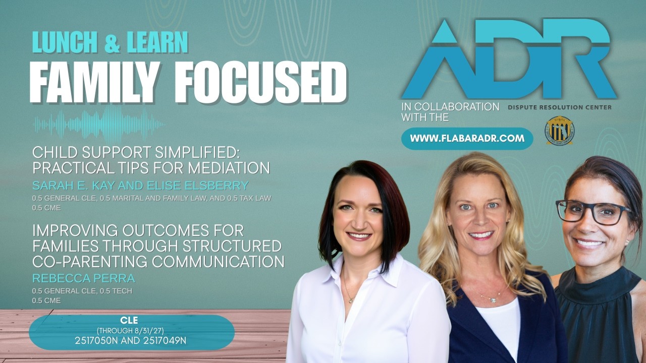 Lunch & Learn Series- Family Focused