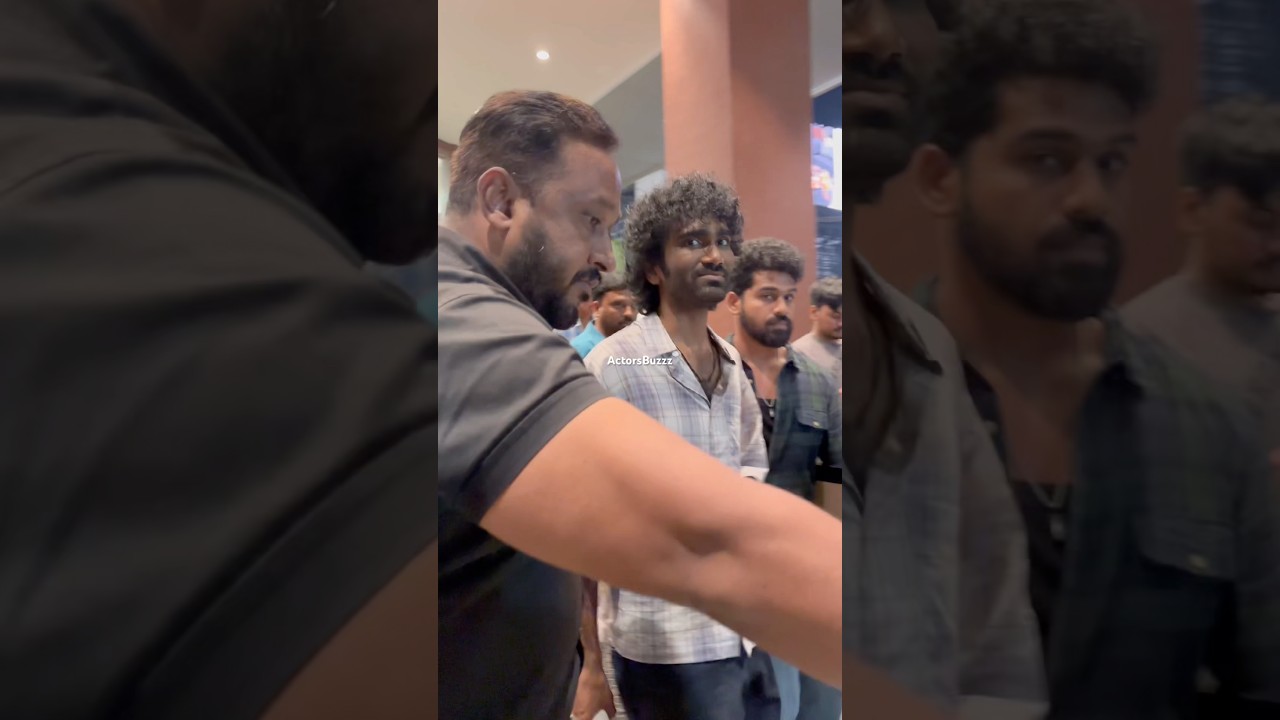 Actor Pradeep Ranganathan 🤍✨ Latest Visuals at Dude Movie FDFS Show