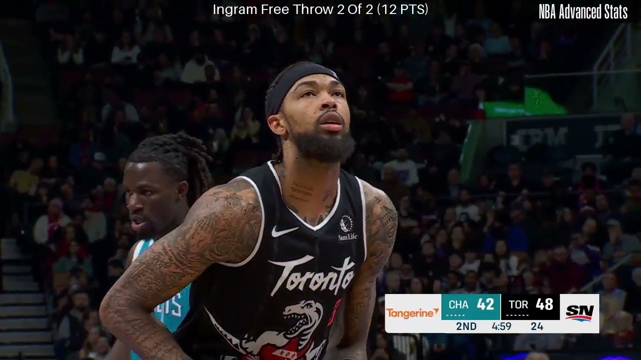 Brandon Ingram Full Highlights Charlotte Hornets vs Toronto Raptors Nov 17, 2025