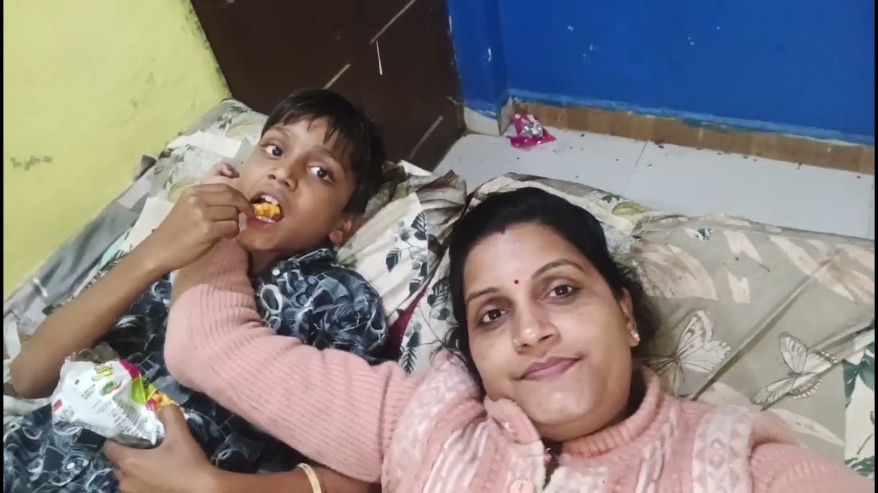 Aaj ki special baat yah hai Rishabh Lodhi ne khana nahin khaya# Radha Lodhi 