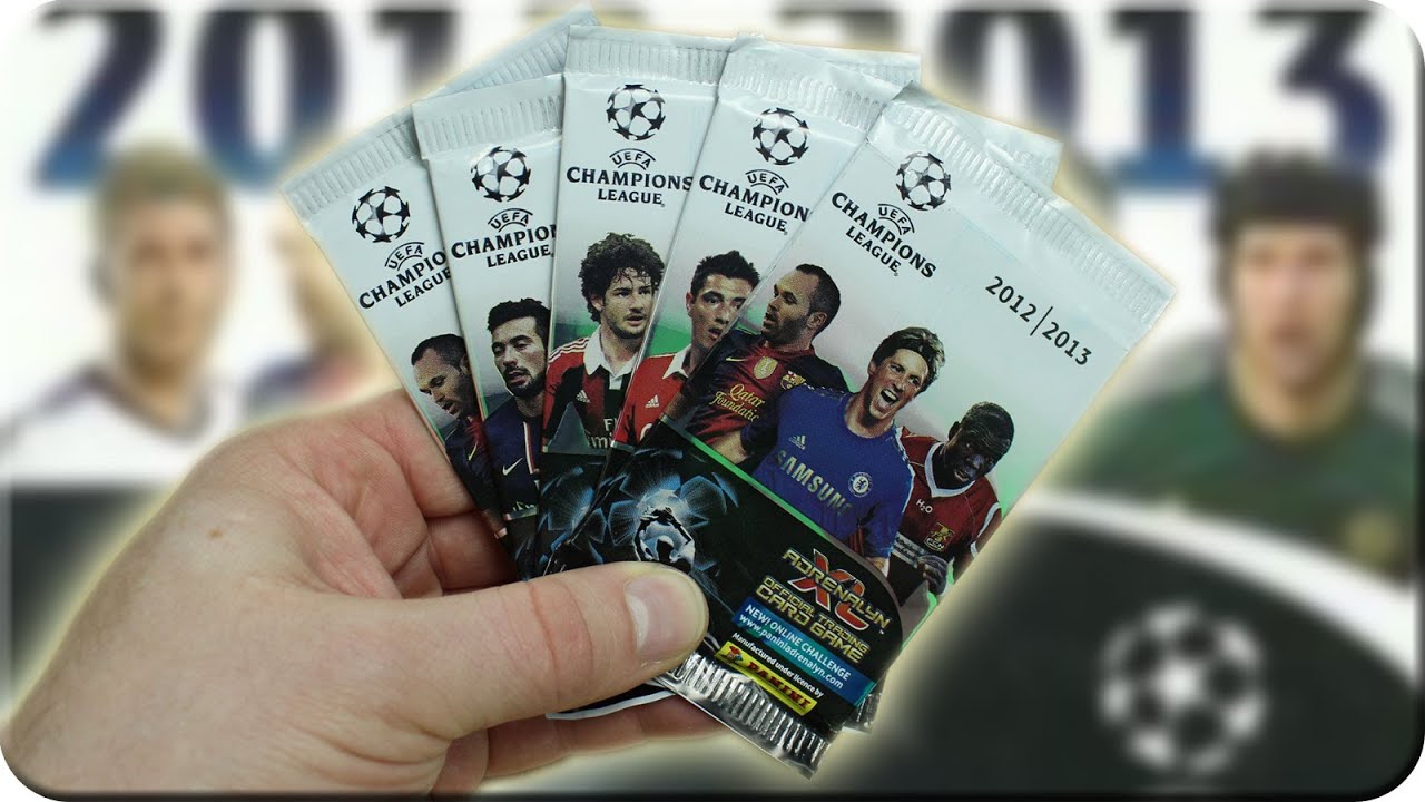 Adrenalyn XL 5 Booster Champions League Unboxing 2012 2013