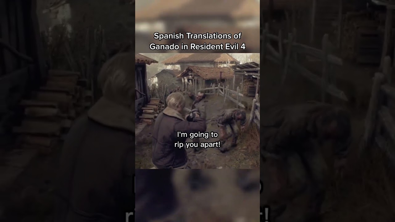 Spanish Translations in the Resident Evil 4 Remake 🗣