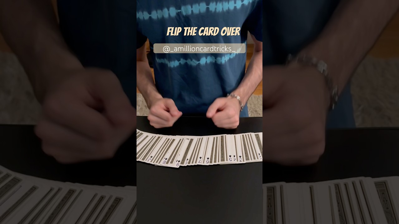 This Simple Card Trick Will Blow Your Mind #magic #tricks #tutorial