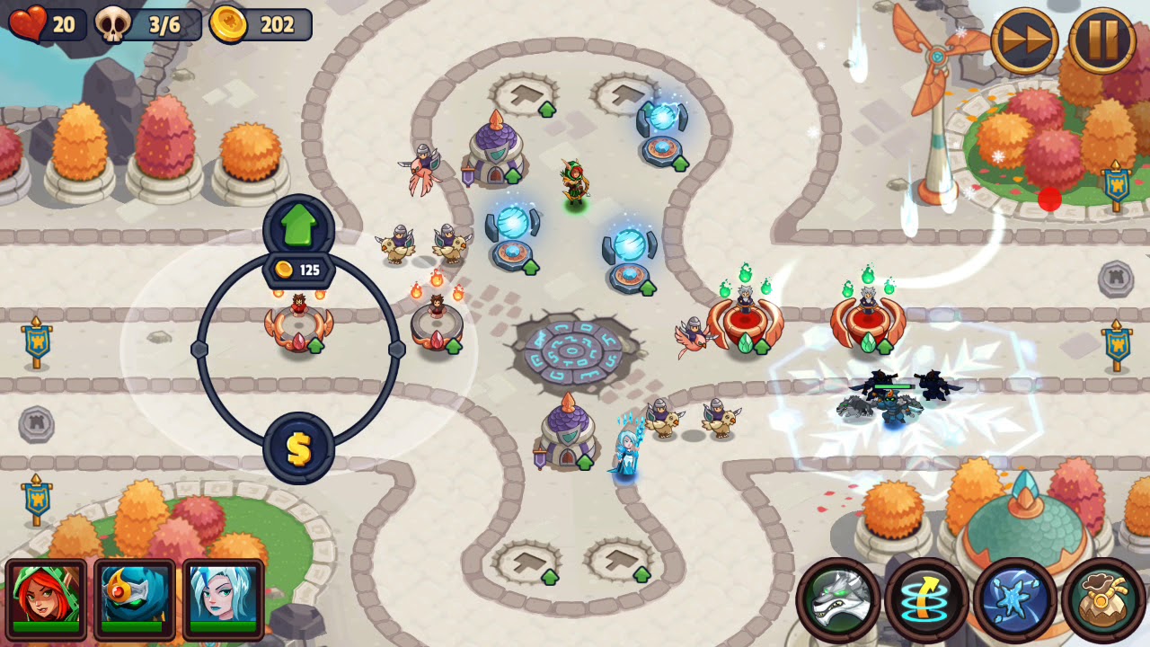Realm Defense - World 4 Level 91-Omega Squared - Campaign 3 Stars