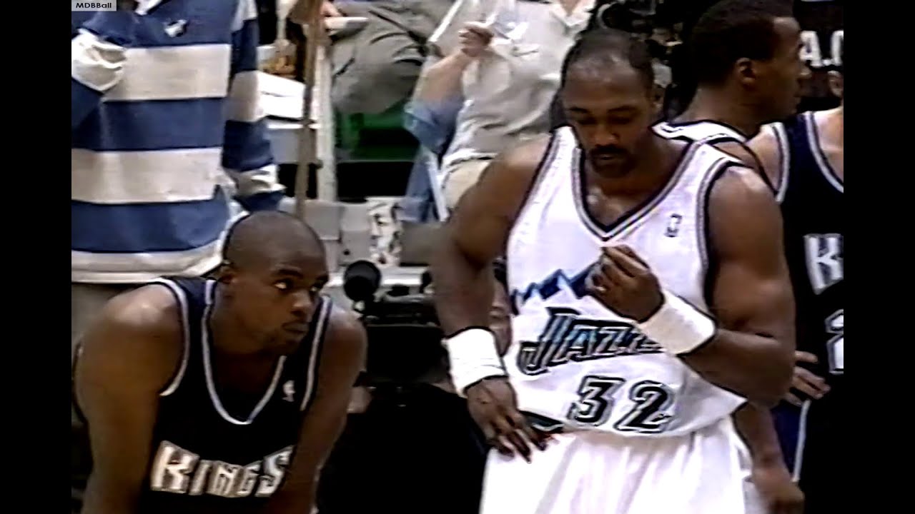 Kings @ Jazz - Deciding Game 5 1999 NBA Playoffs (NBA On NBC)
