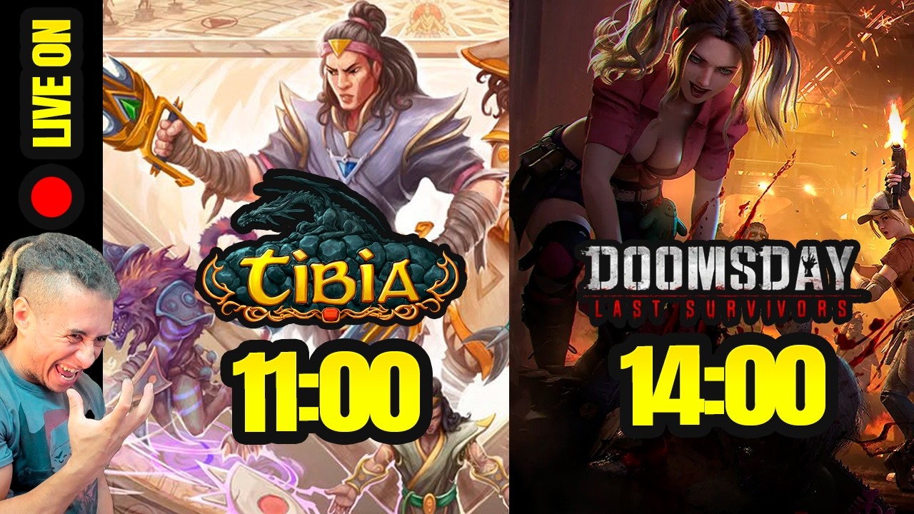 LIVE ON: TIBIA ONLINE & DOOMSDAY: LAST SURVIVORS