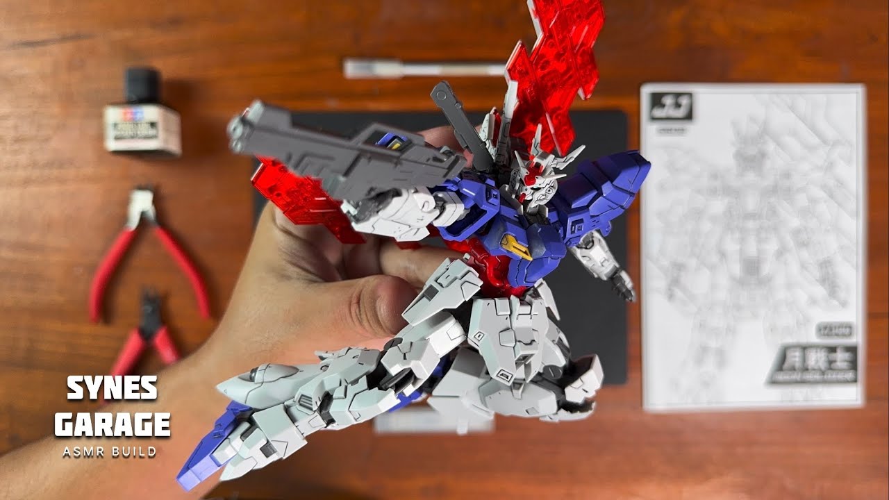 Moon Gundam HG 1/144 | ASMR BUILD | JJ Model