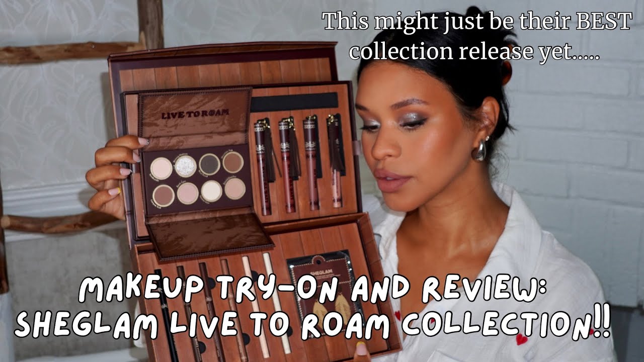This might just be SHEGLAM’S BEST release yet!!! Live to Roam collection review & try-on | SHEIN