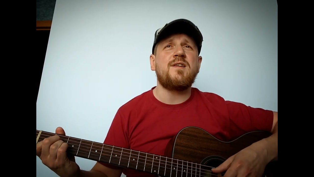 Любэ - А река течёт (кавер под гитару)