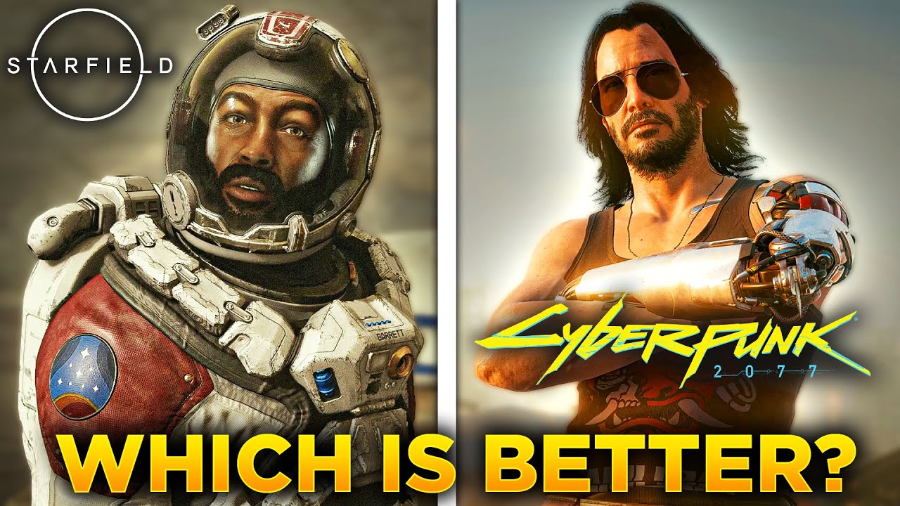Starfield против Cyberpunk 2077 — какая игра лучше? (Сравнение без спойлеров)