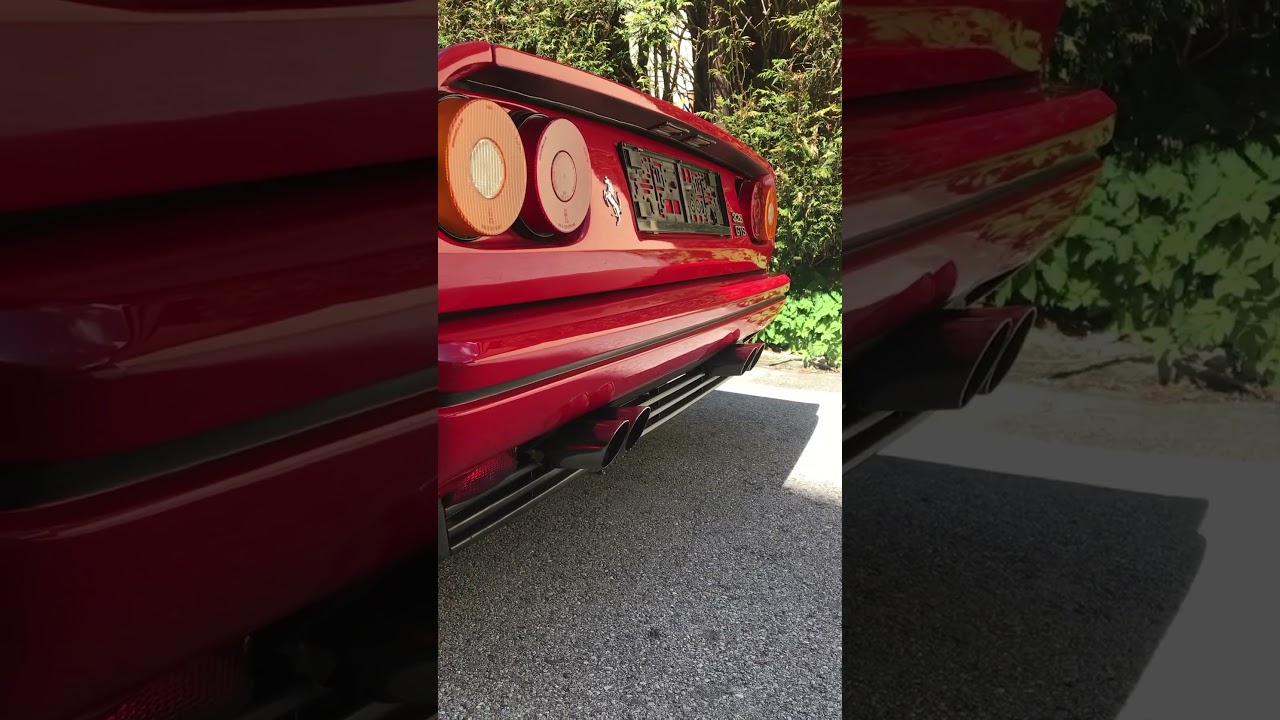 Ferrari 328 GTS with Tubi exhaust 
