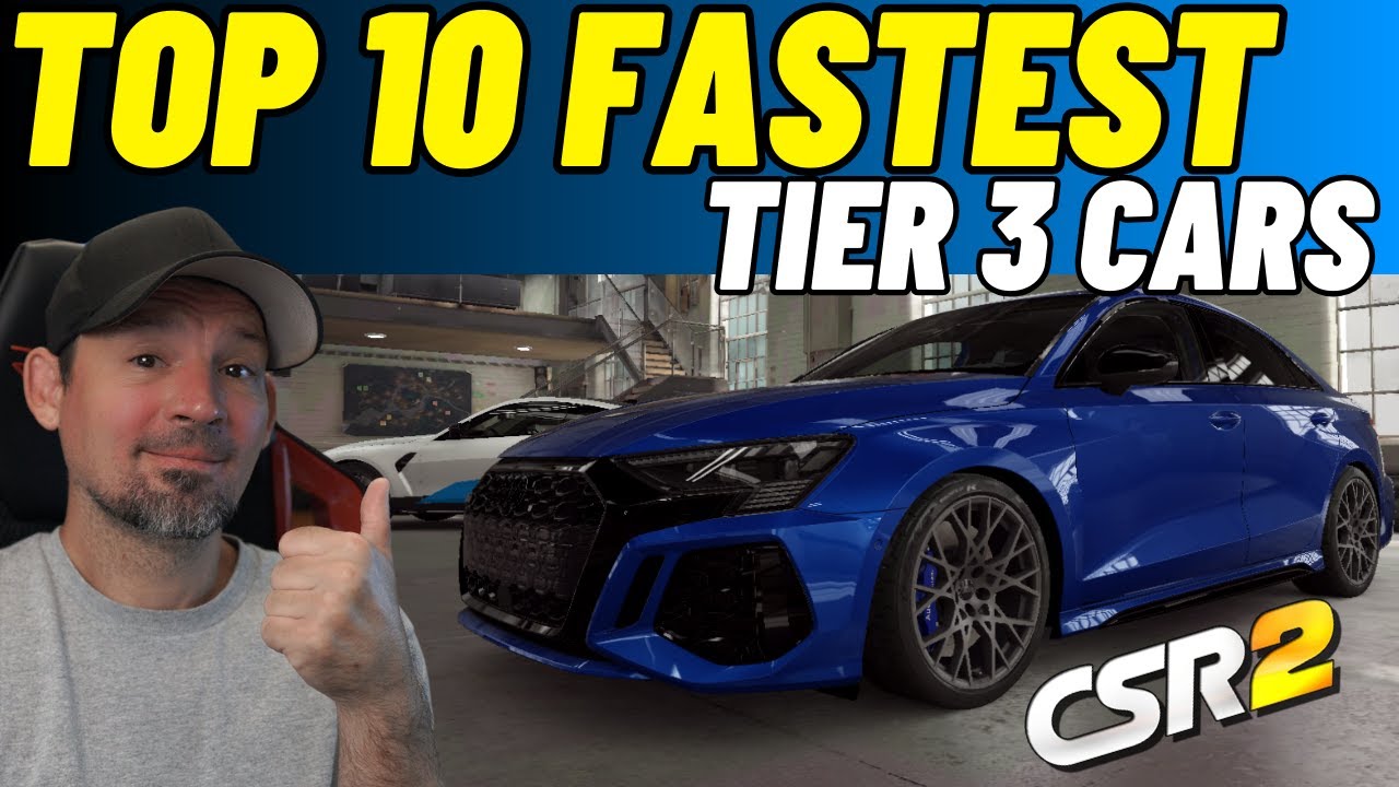 CSR2 — 10 самых быстрых автомобилей третьего уровня — CSR2 Racing Fastest
