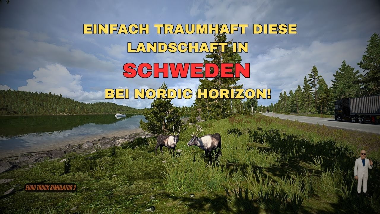 ETS2 192 - Einfach traumhaft diese Landschaft in Schweden bei Nordic Horizon!