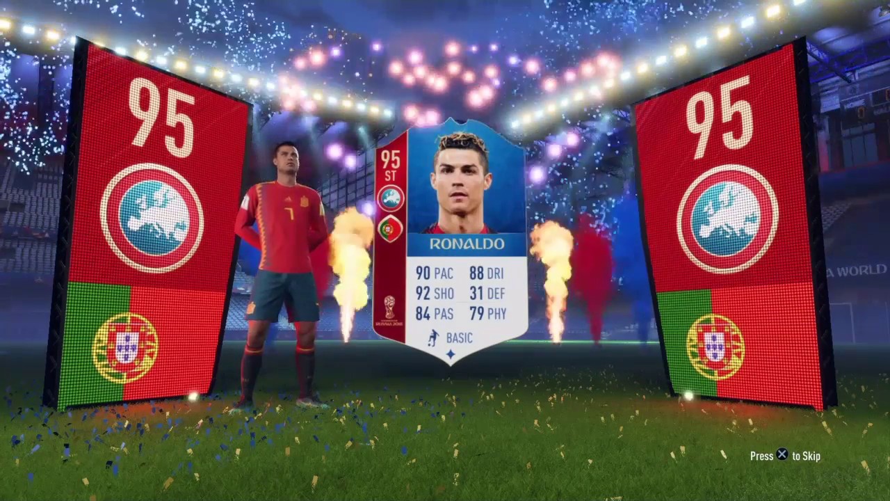 95 ST Ronaldo in World Cup Starter Pack!!!