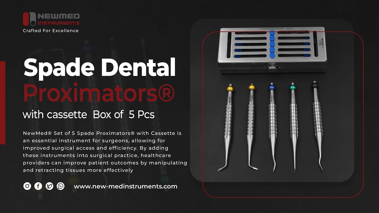 New Med&reg; Spade Dental Proximators&reg; | Precision, Durability & Free Worldwide Shipping!