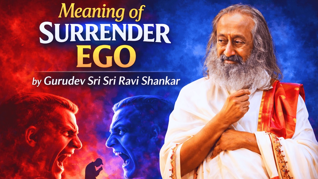 Surrender Ego  - Talk by Sri Sri Ravi Shankar Gurudev