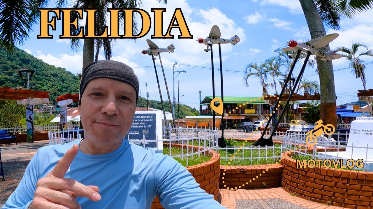 FELIDIA por los FARALLONES de CALI 🇨🇴 desde Pichinde Motovlog