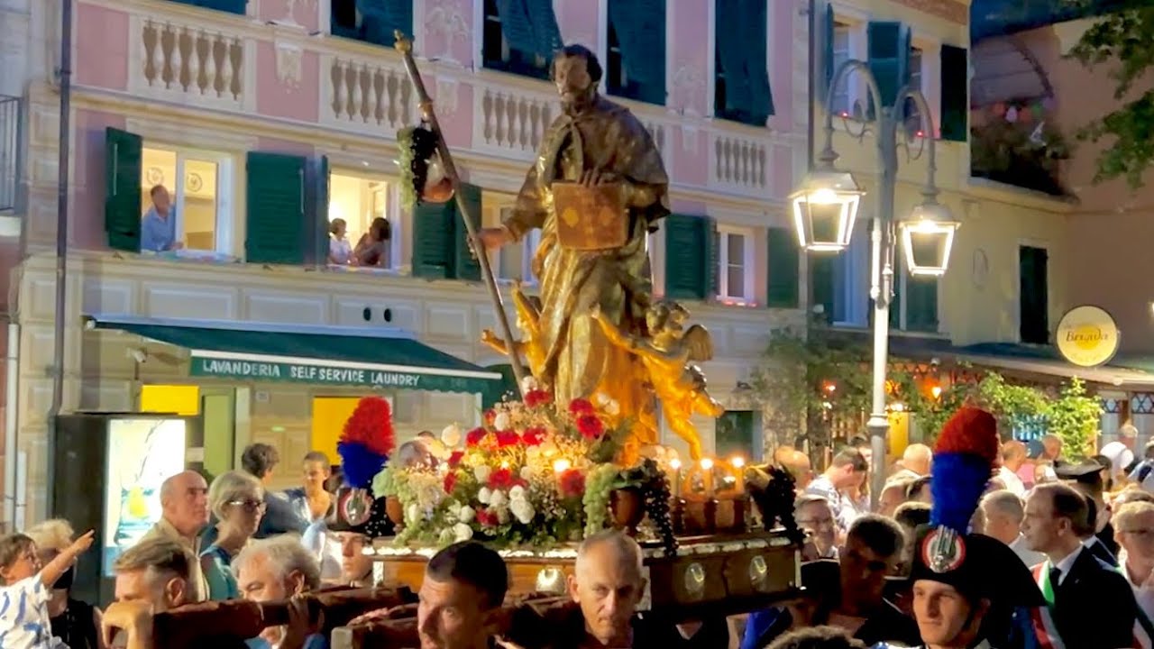 PROCESSIONE - LEVANTO (SP) 2024 - IN ONORE DI SAN GIACOMO #processione #SANGIACOMO #festa #levanto