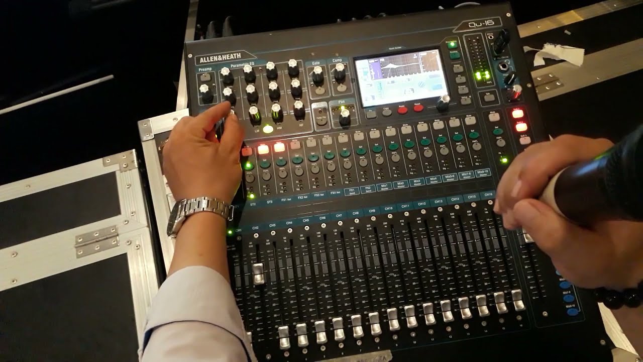 Hướng Dẫn Cơ Bản Mixer Allen Heath QU16 P1