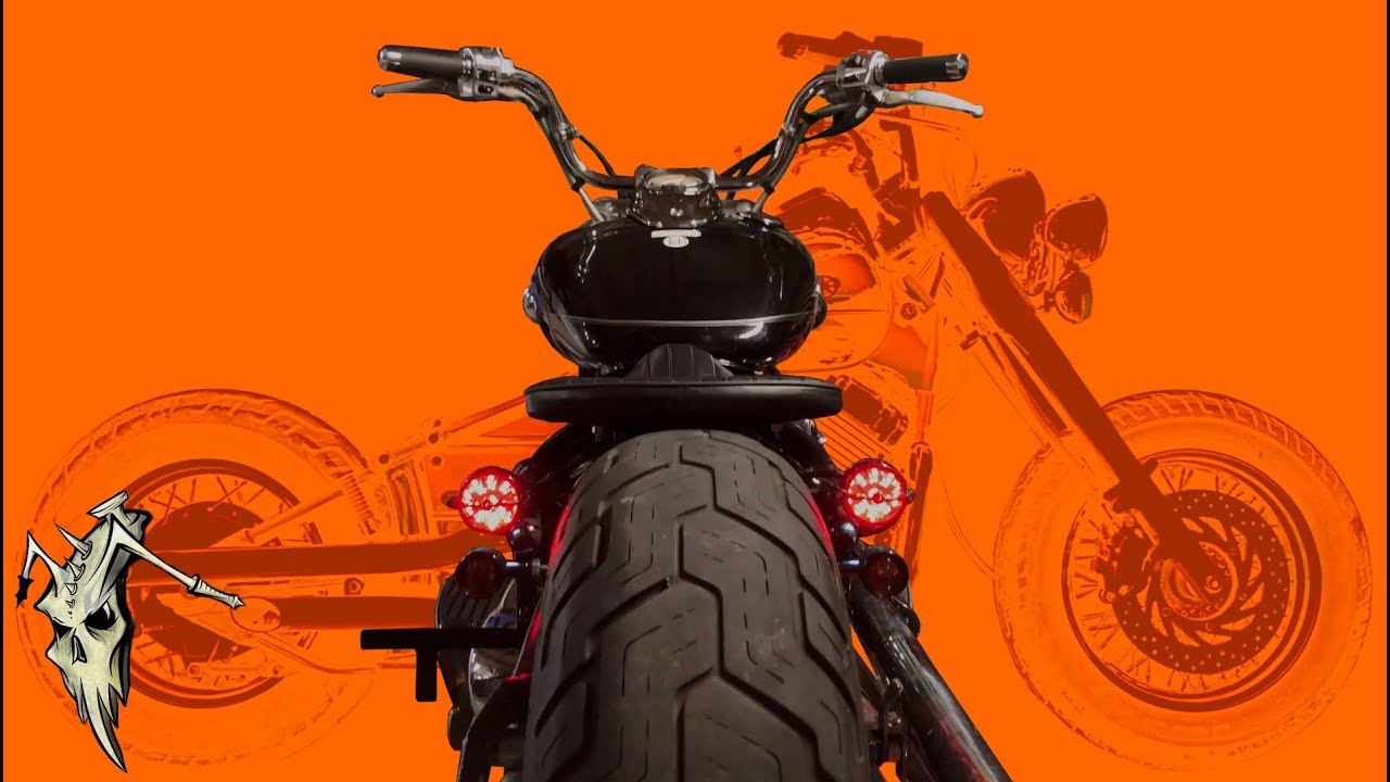 Проводка задних фонарей XVS V Star 650 Bobber Build