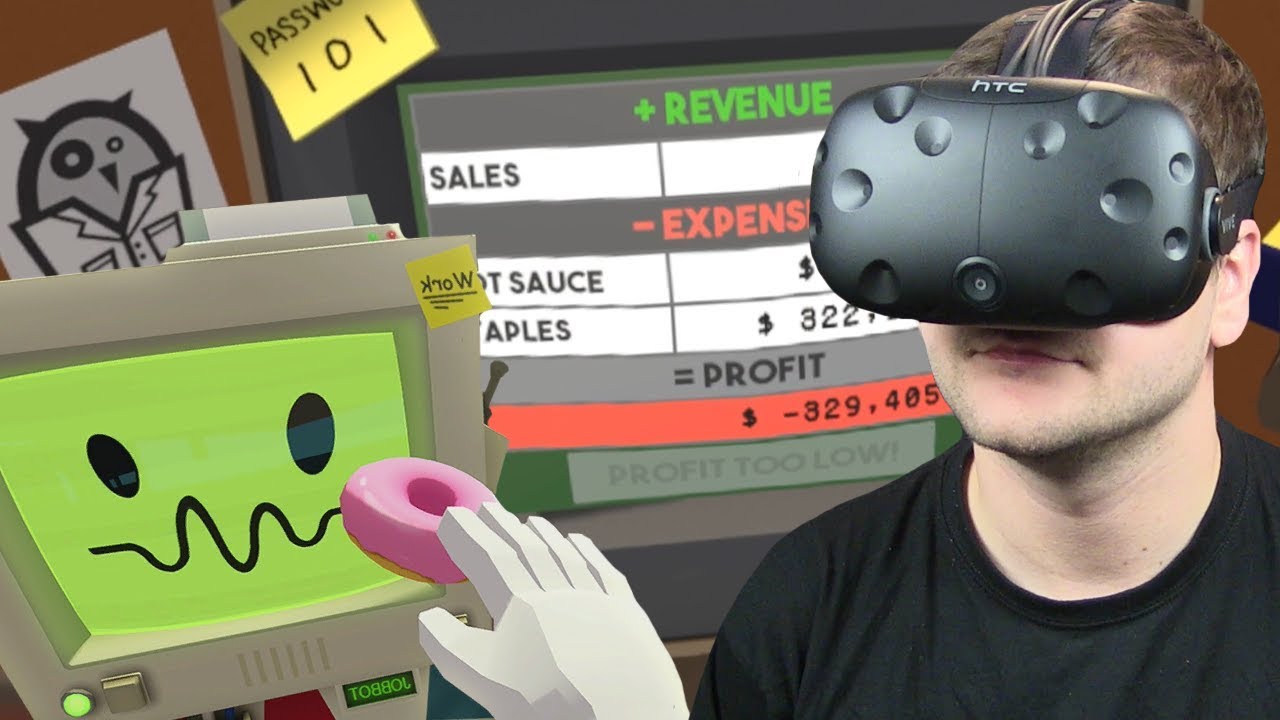 SYMULATOR PRACOWNIKA BIUROWEGO - Job Simulator (HTC VIVE VR)