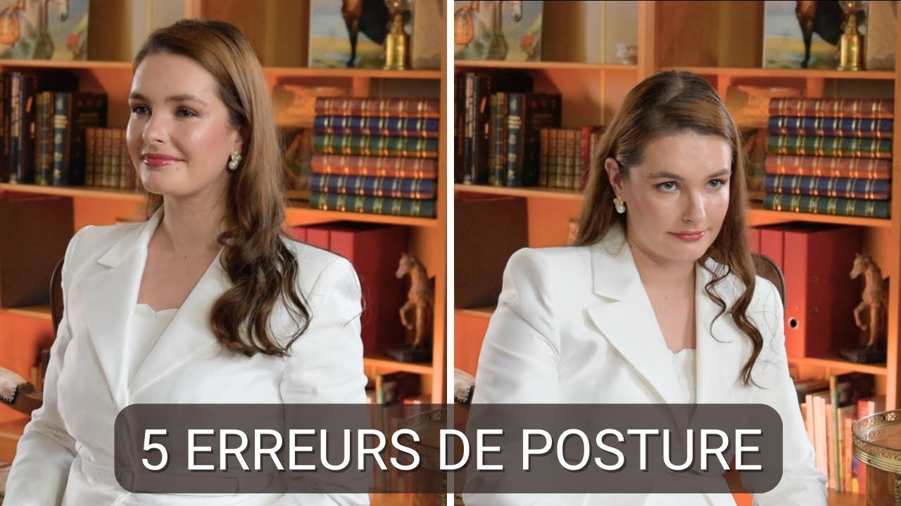 Les 5 Erreurs de Posture qui Ruinent votre Elégance (et Comment les Corriger)