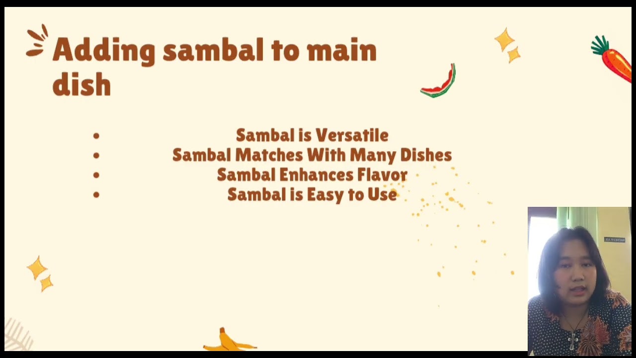 ENGLISH FOR PRESENTATION (D3 ENGLISH PROGRAM) - YES SAMBAL- MARIA (014)-UNIVERSITAS MERDEKA MALANG