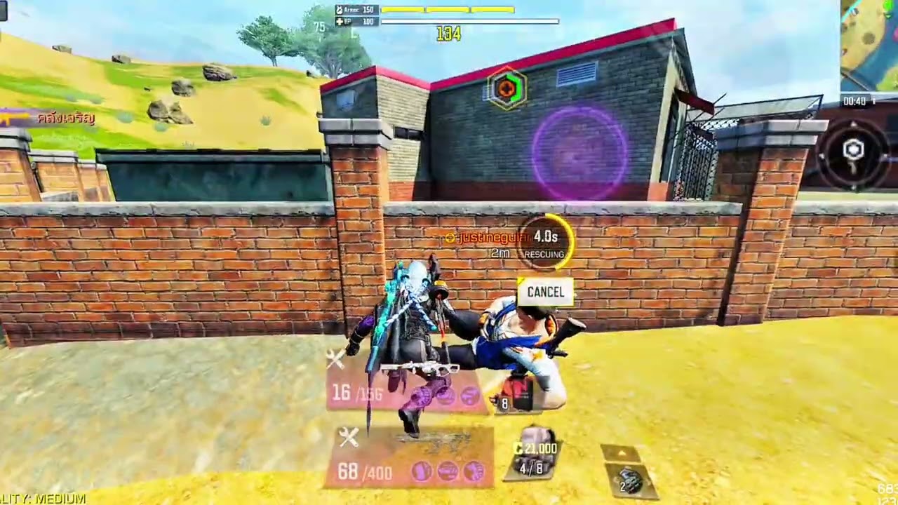 4K Ghost Lynx × Justine  | BR #battleroyale #fyp #ak117mementomori  #CODMOBILE 
