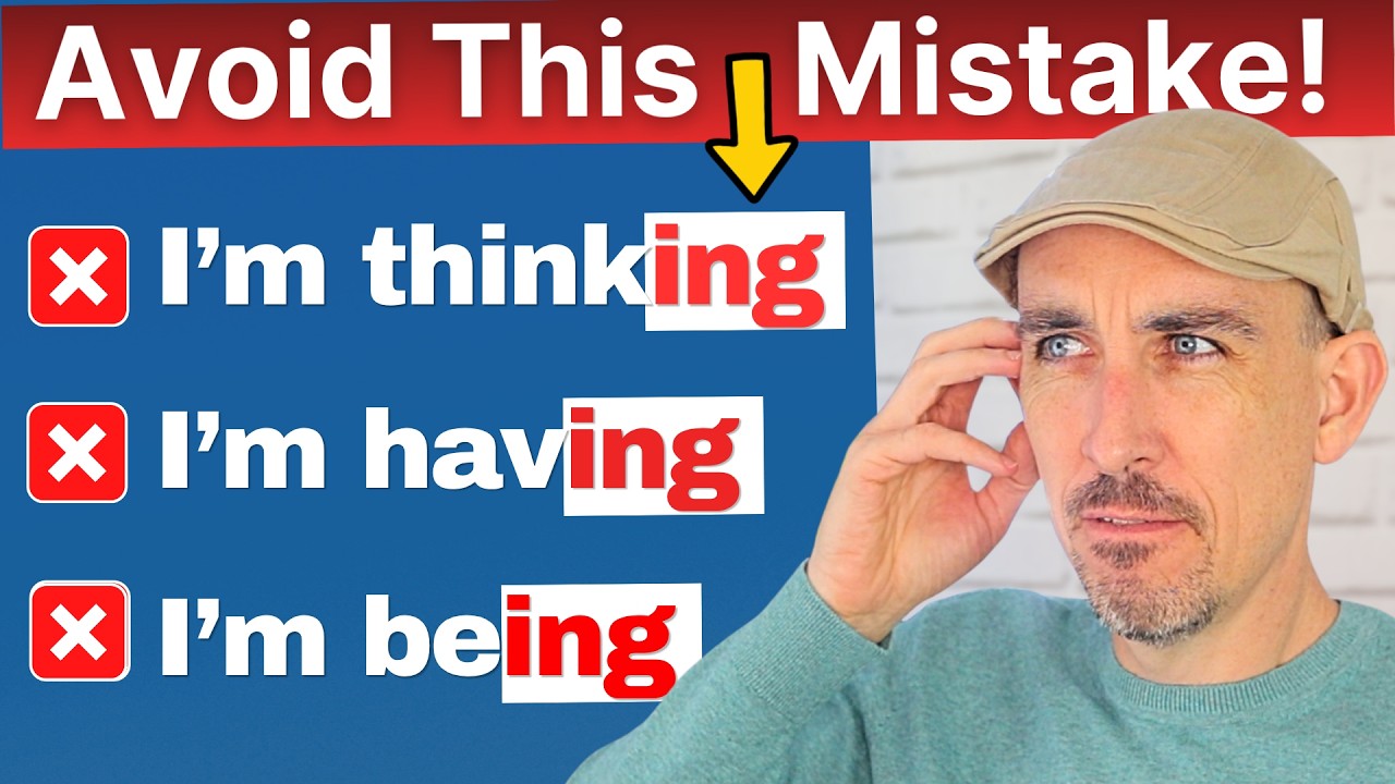 The Stative Verbs Rule... EXPLAINED! (Action Verbs v State Verbs)