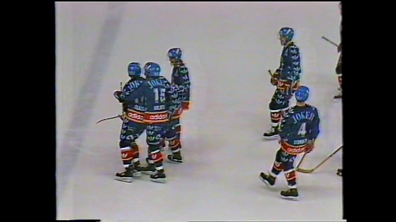 Sammandrag från SVT: Djurgården - AIK 7-0 (Elitserien 1984/85, omgång 26)