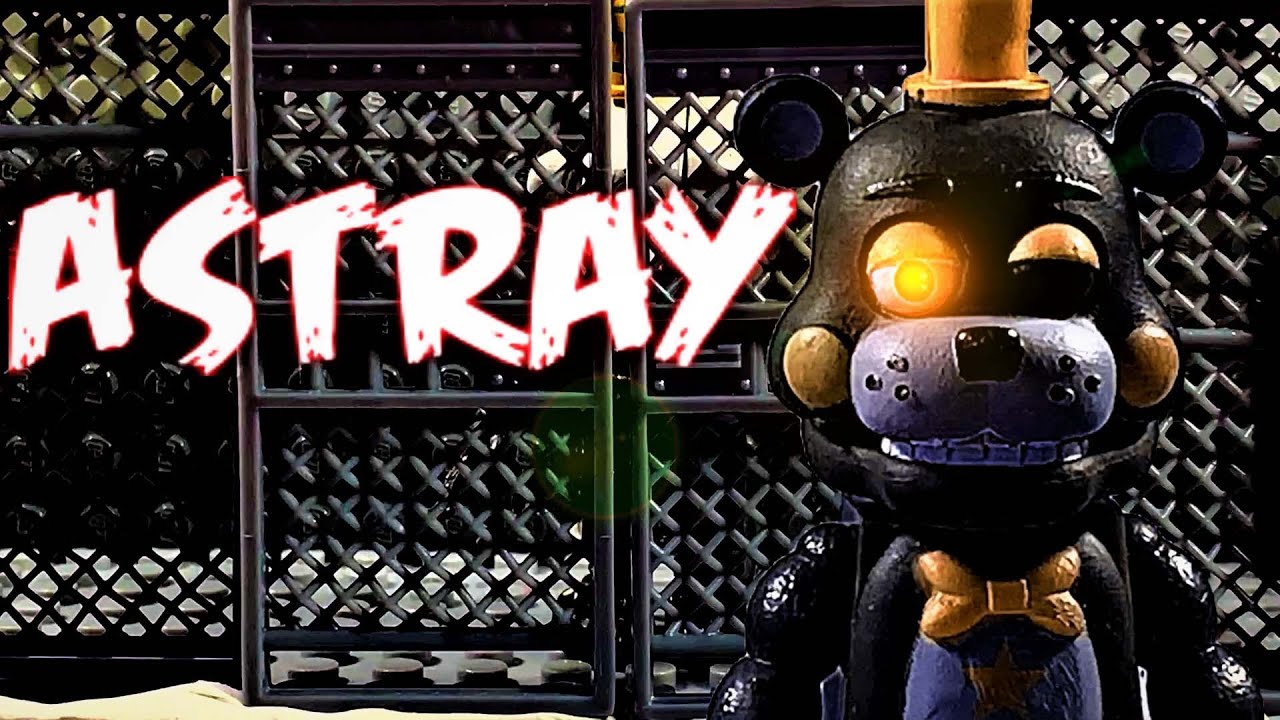 ASTRAY  FNAF SECURITY BREACH SONG ANIMATION STOP MOTION  SM Scraton Music Official