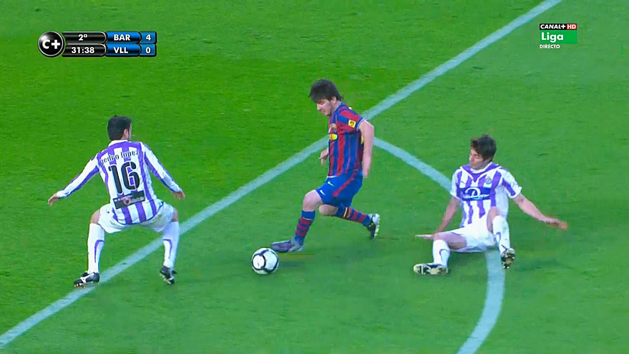 Lionel Messi vs Real Valladolid (Home) 2009-10 English Commentary HD 1080i