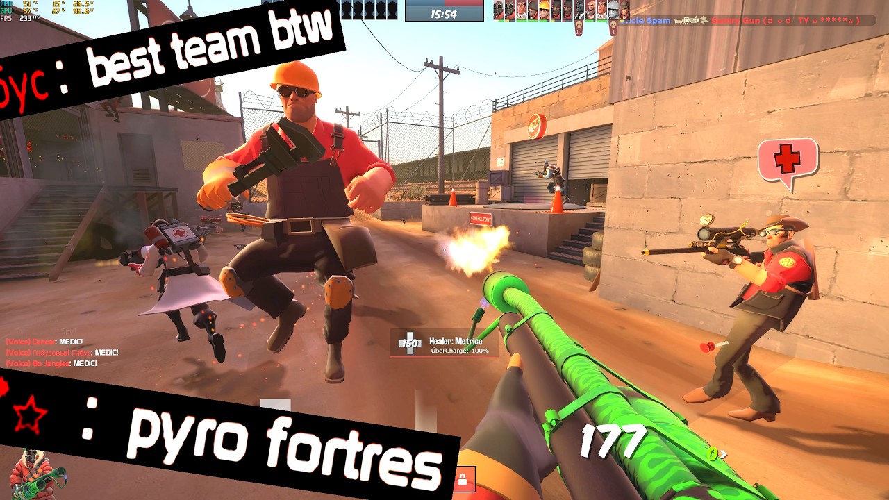 Team Fortress 2: Pyro Gameplay [TF2 2026]