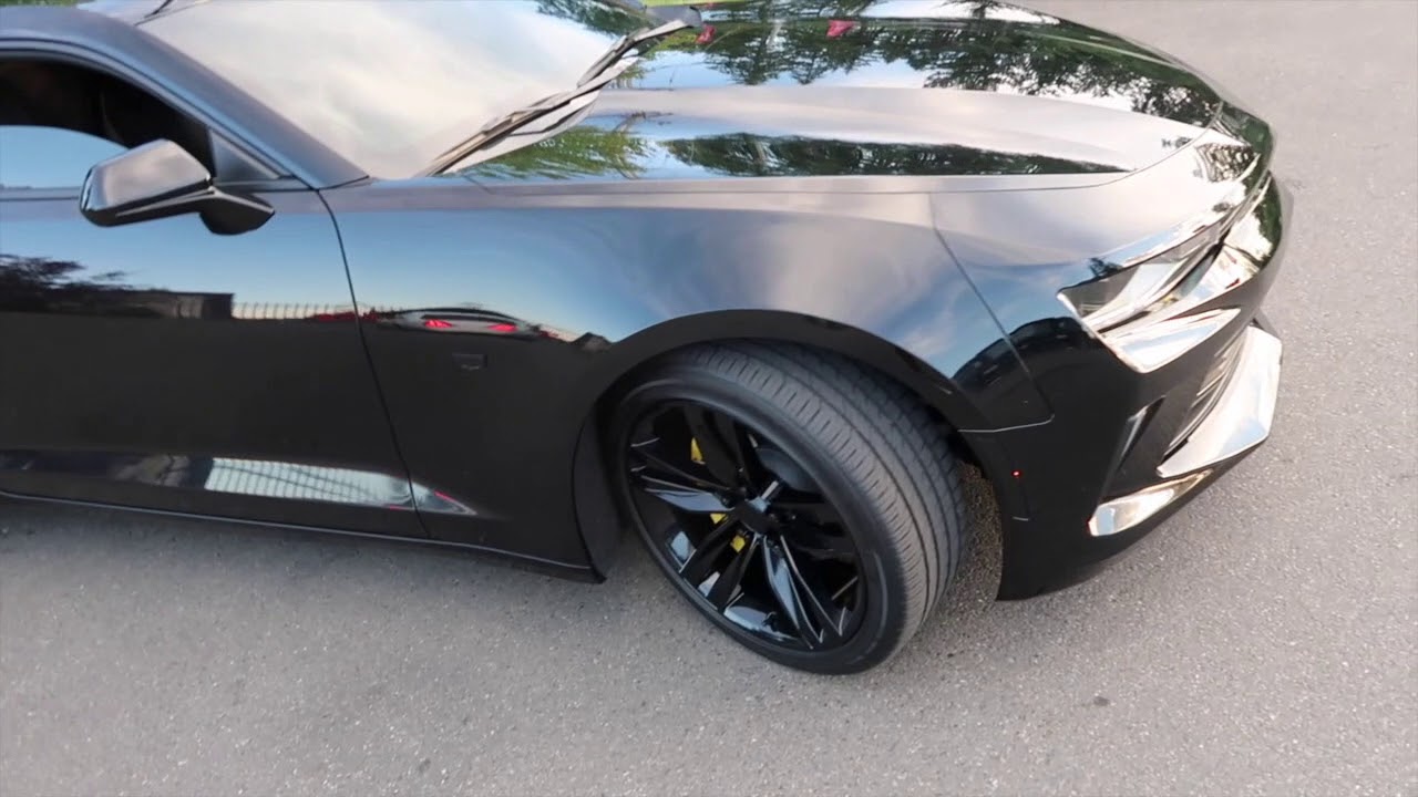 MODS/UPDATES TO MY 2017 2.OT CAMARO: BATMOBILE PACKAGE, VINYL WRAP, SMOKED TAIL LIGHTS