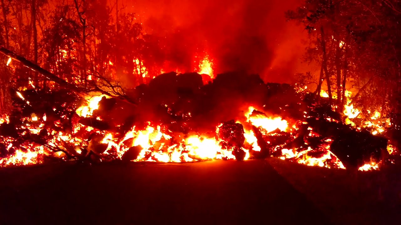 2018 Eruption of the KILAUEA Volcano in Hawaii: How it Starts - Part 1