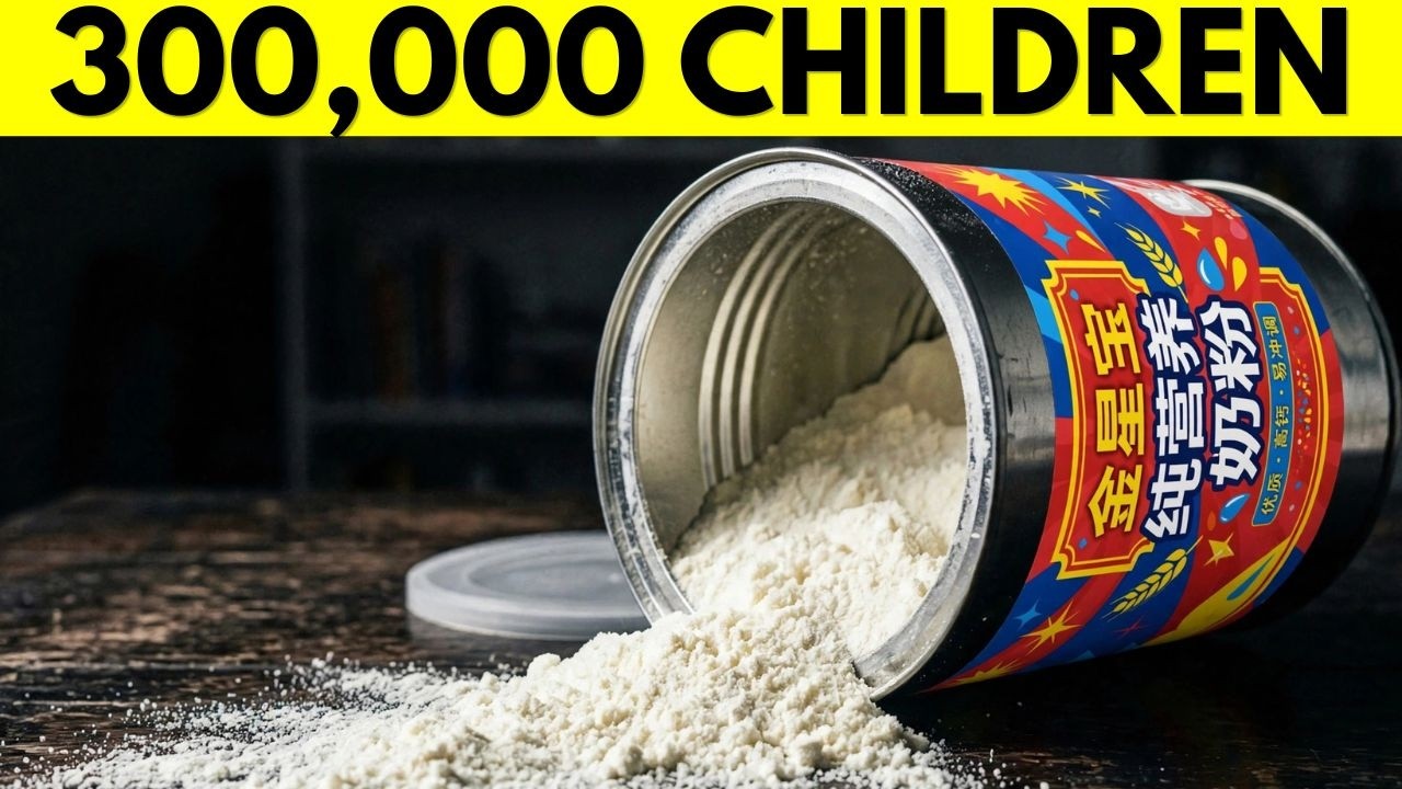 The Milk That Sickened Thousands of Babies (The Melamine Scandal, China, 2008)