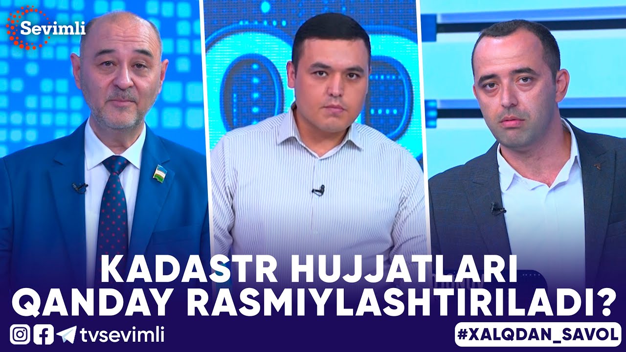 KADASTR HUJJATLARI QANDAY RASMIYLASHTIRILADI?