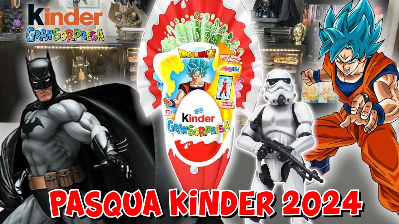 TUTTE le UOVA di PASQUA KINDER 2024! SCOPRIAMOLE INSIEME!