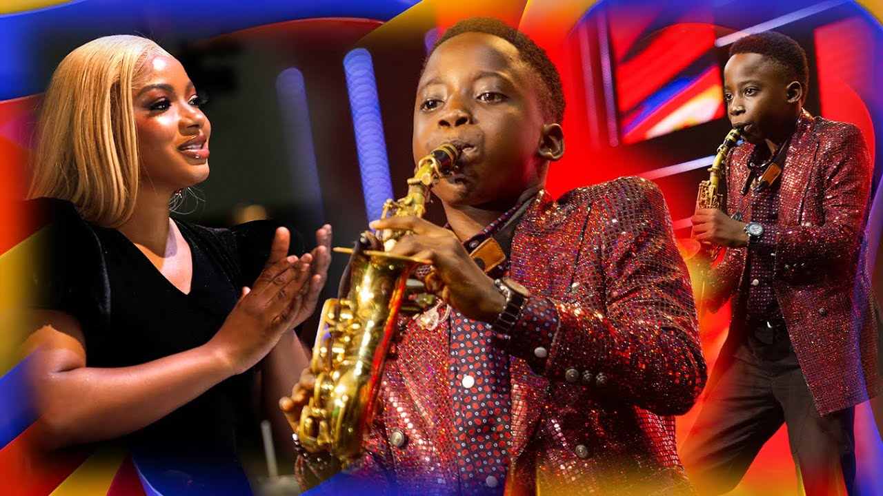 13-Year-Old Jeremiah FJ Sax sets the DTH stage on fire with an Afrobeat mashup | DTH 2025