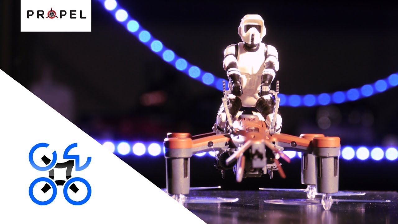 Star Wars 74-Z SPEEDER BIKE by Propel Unboxing & Review