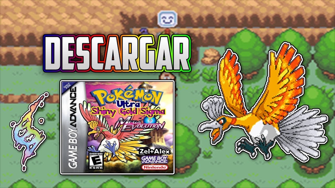 Descargar Pokemon Shiny Gold Sigma para GBA con Emulador *mega evoluciones*