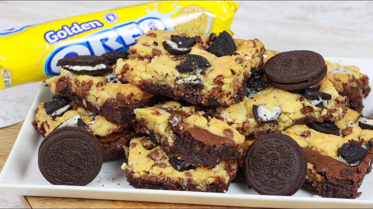 Kennt ihr Brookies ? I Das ist eine Mischung aus Brownie Cookie und Oreos