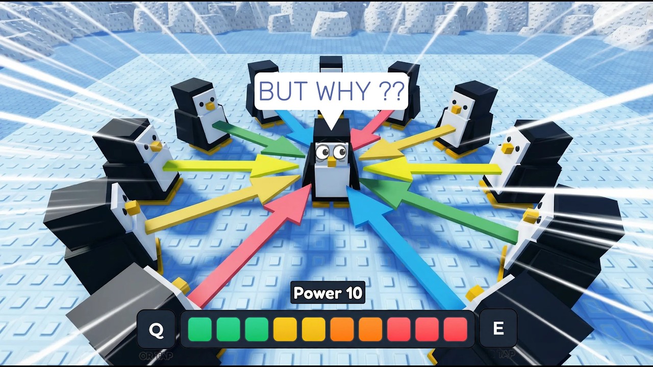 This Roblox Penguin Hit Full Speed… But Why?