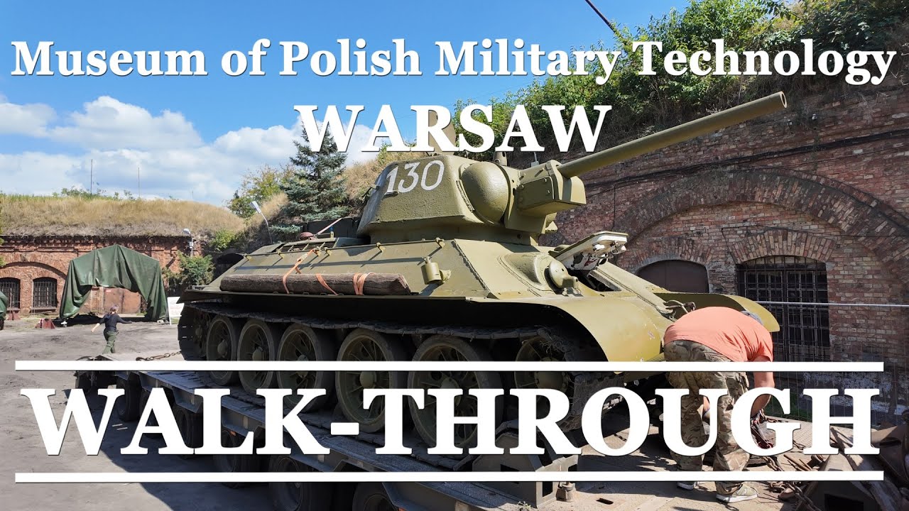Museum of Polish Military Technology, Warsaw 🇵🇱 | WALK-THROUGH [4K60]