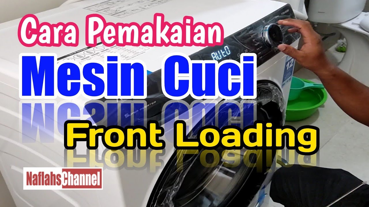 @naflahs56 | Aqua Mesin cuci front loading/bukaan depan.