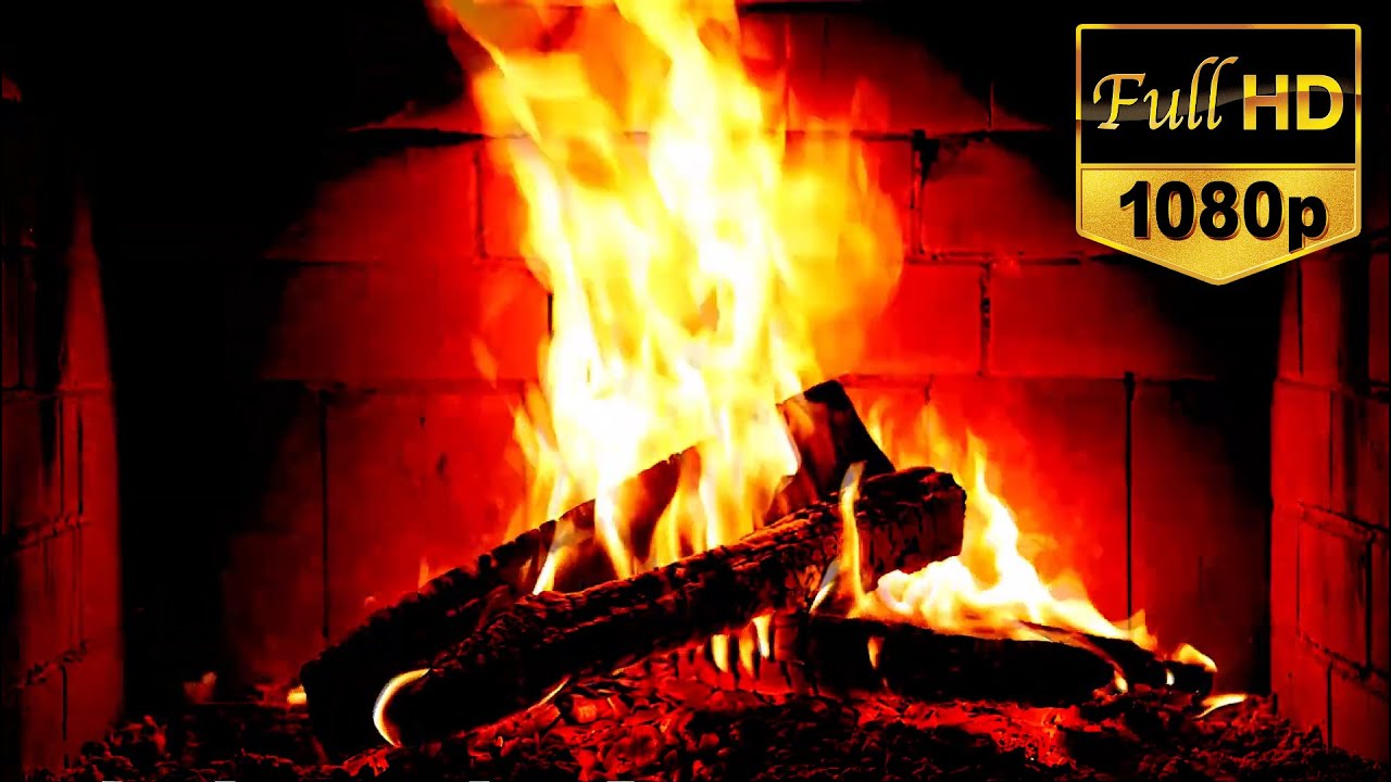 🔥 8 HORAS DE CHIMENEA RELAJANTE CON SONIDO DE FUEGO FULL HD