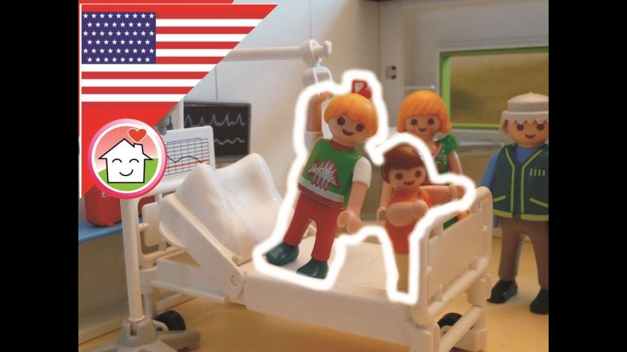 Playmobil movie At the Hospital - The Hauser Family - film for children