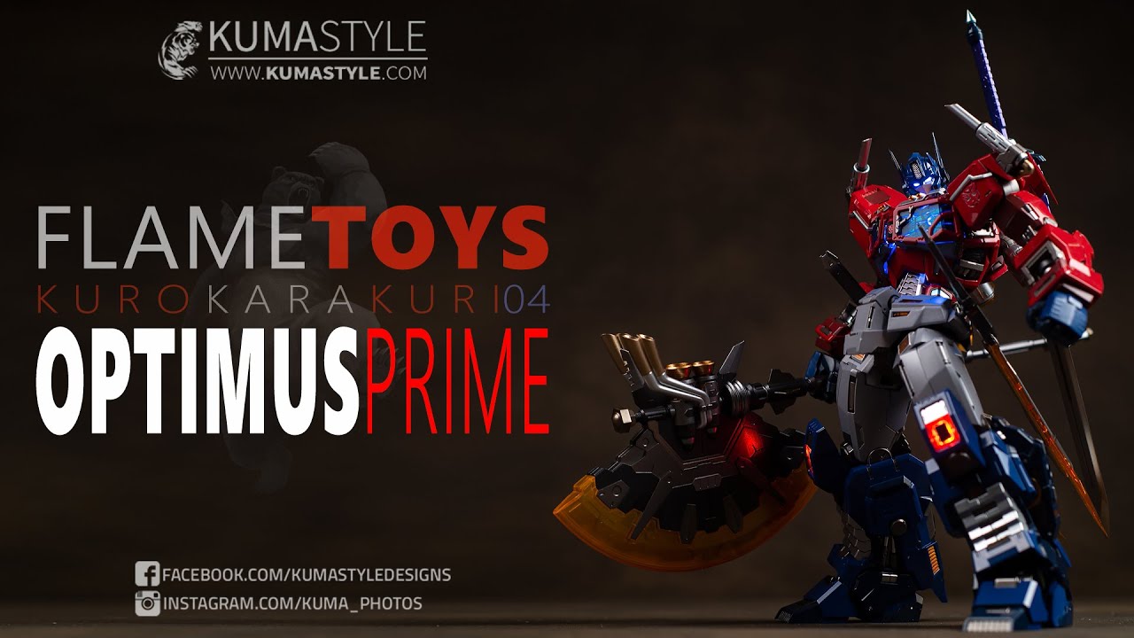 Review: Flame Toys Kuro Kara Kuri 04 Optimus Prime